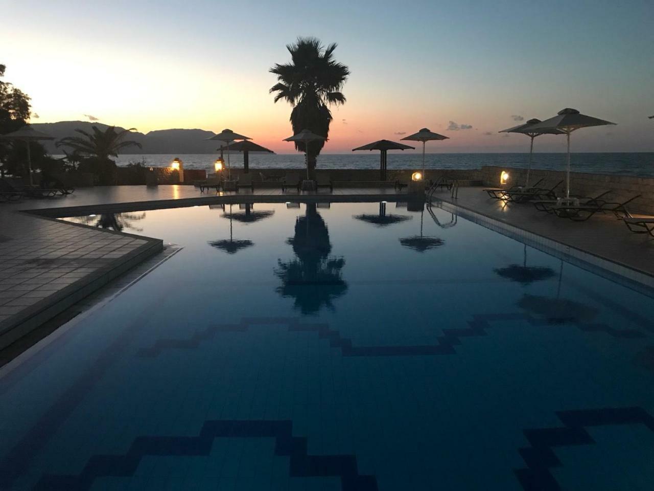 Aquamar Beach Hotel Kournas Luaran gambar