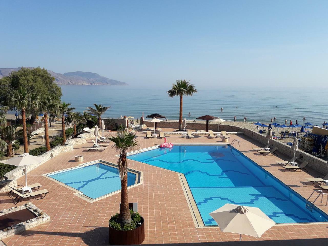 Aquamar Beach Hotel Kournas Luaran gambar